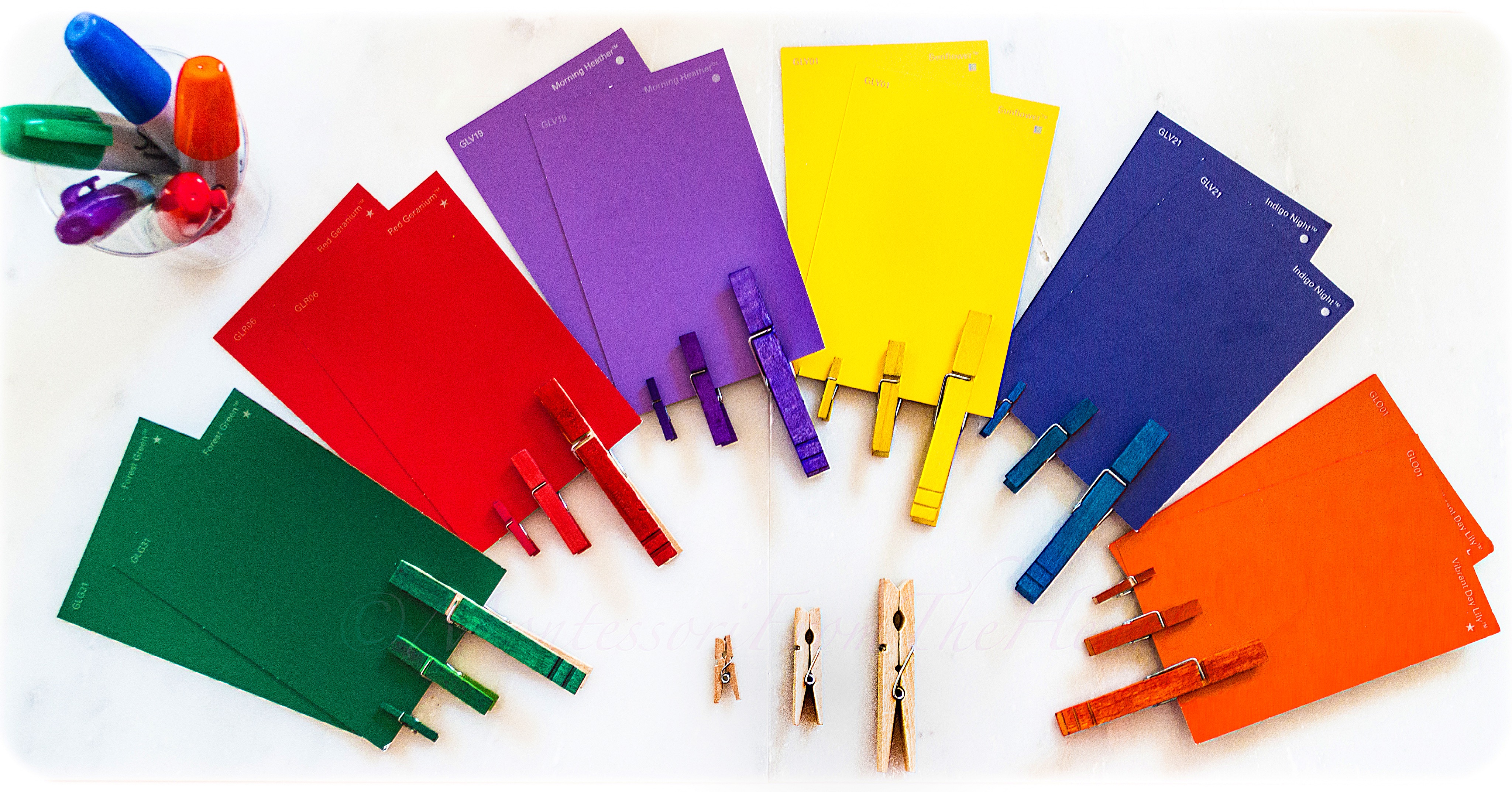Montessori Tactile Sensory Craft-Sticks